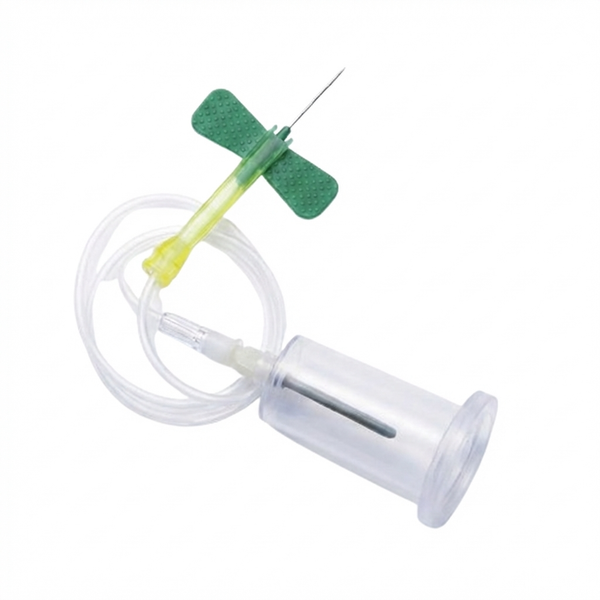 Blood Collection Set, Green, 21G, 12", 200/unit
