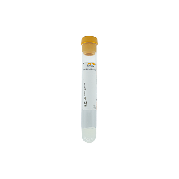 SST Gel & Clot Activator, Blood Tube, 16 x 100mm, 8.5mL, 1000/unit