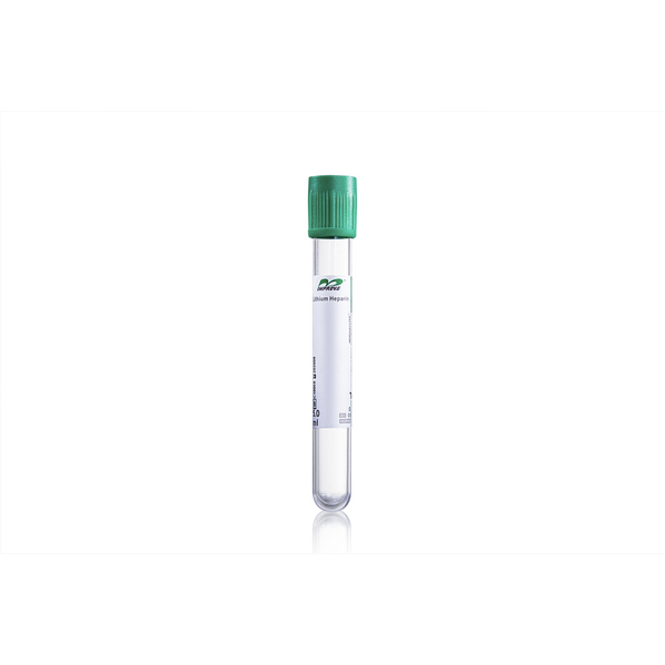 Lithium Heparin, Blood Tube, 13 x 75mm, 4mL, 1000/unit