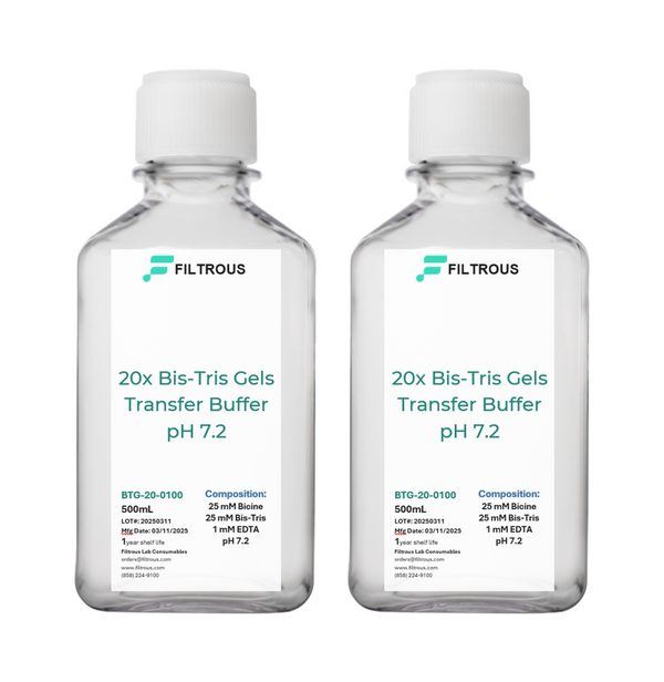 20X Transfer Buffer for Bis-Tris Gels, pH 7.2, 1L