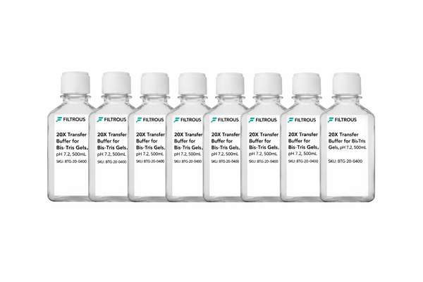 20X Transfer Buffer for Bis-Tris Gels, pH 7.2, 8 X 500mL