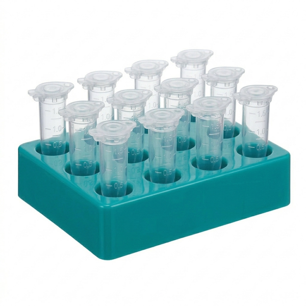 Microcentrifuge Tube, Lid-Lock Cap, Sterile, 1.5mL, 500/unit