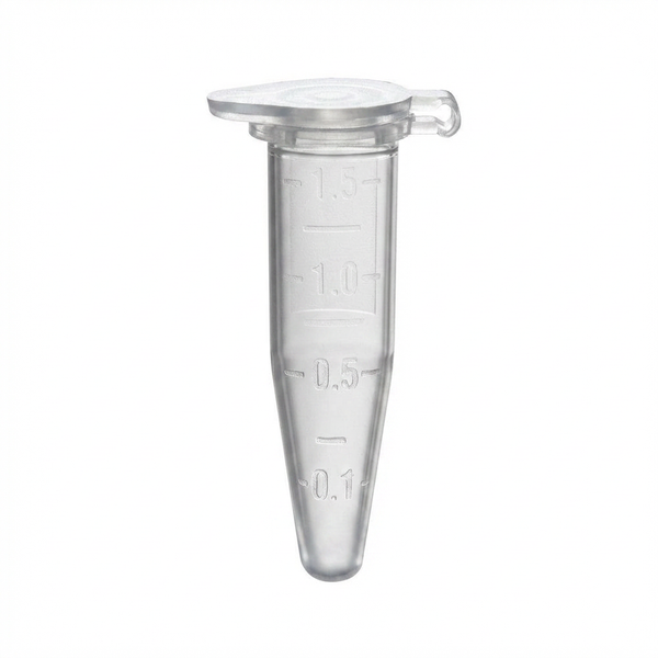 Microcentrifuge Tube, Snap Cap, Sterile, 1.5mL, 500/unit