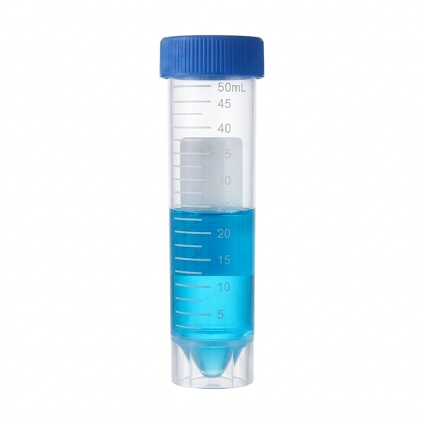 Standing Conical Centrifuge Tube, Screw Cap, Sterile, 50mL, 500/unit