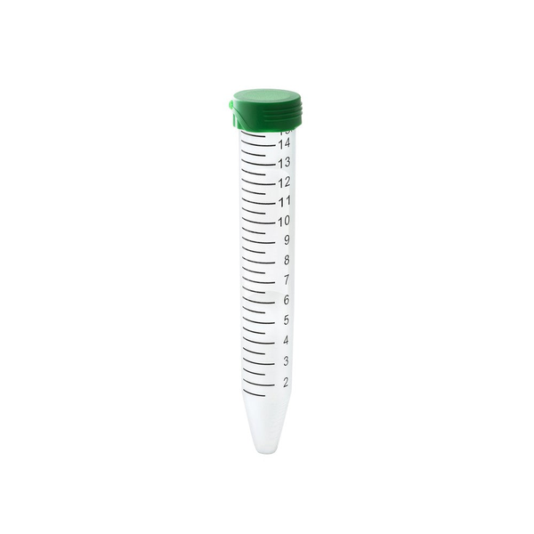 Conical Centrifuge Tube, Flip-Top Cap, Sterile, 15mL, 500/unit
