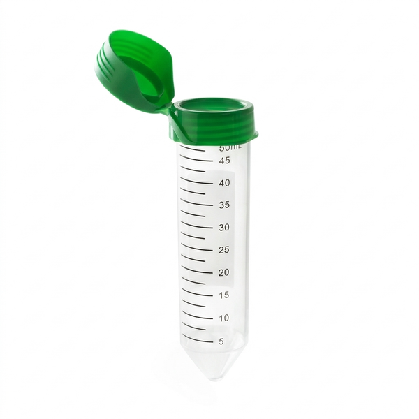 Conical Centrifuge Tube, Flip-Top Cap, Sterile, 50mL, 500/unit