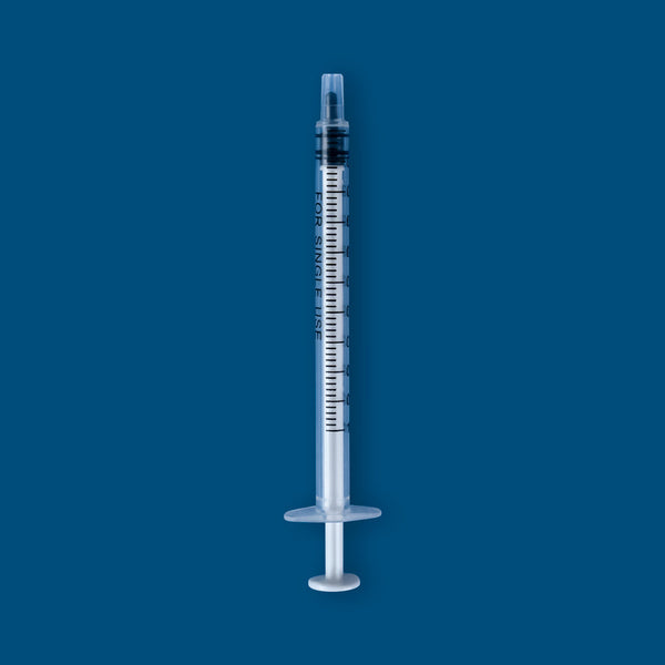 Luer Slip Syringe, Sterile, 1mL, 100/unit
