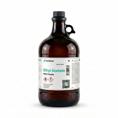 Elixious Ethyl Acetate, HPLC Grade, 4 X 4L