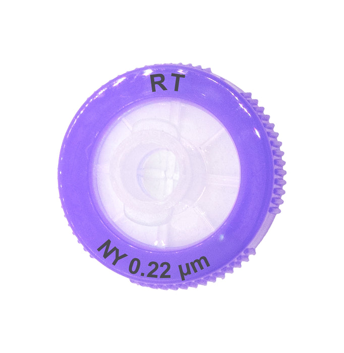 Nylon, Single Layer (RT), Non-Sterile,  Syringe Filter, 0.22um, 13mm Diameter, 100/unit