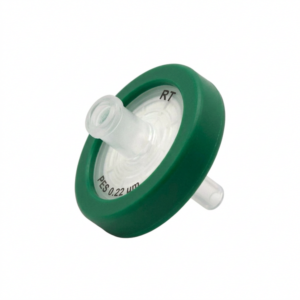 PES, Single Layer (RT) Syringe Filter, Non-Sterile, 0.22um, 13mm, 100/unit