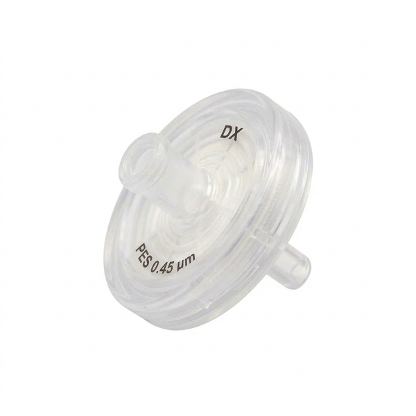 PES, Single Layer (DX) Syringe Filter, Non-Sterile, 0.45um, 13mm, 100/unit