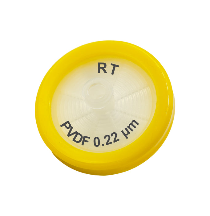 PVDF, Single Layer (DX) Non-Sterile, Syringe Filter, 0.22um, 13mm Diameter, 100/unit