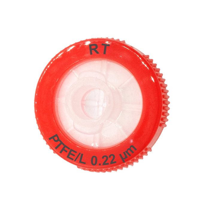 H-PTFE, Single Layer (RT) Non-Sterile, Syringe Filter, 0.22um, 100/unit