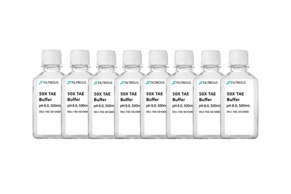 50X TAE Buffer, pH 8.0, 8 X 500mL