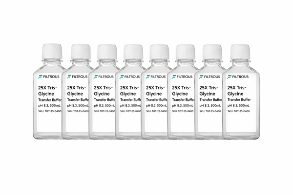 25X Tris-Glycine Transfer Buffer, pH 8.3, 8 X 500mL