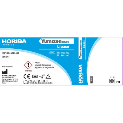 Yumizen C1200 Lipase, 1890 Reactions
