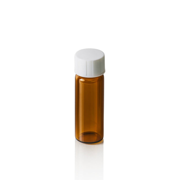 4mL 13-425 Amber Screw Top Autosampler Vials, 100/unit
