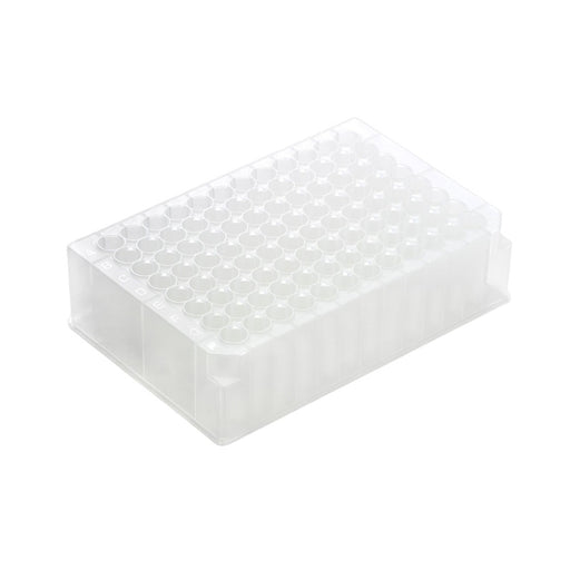 2.2mL 96 Well Round Bottom Collection Plate, PP, Sterile, 50/unit - Filtrous