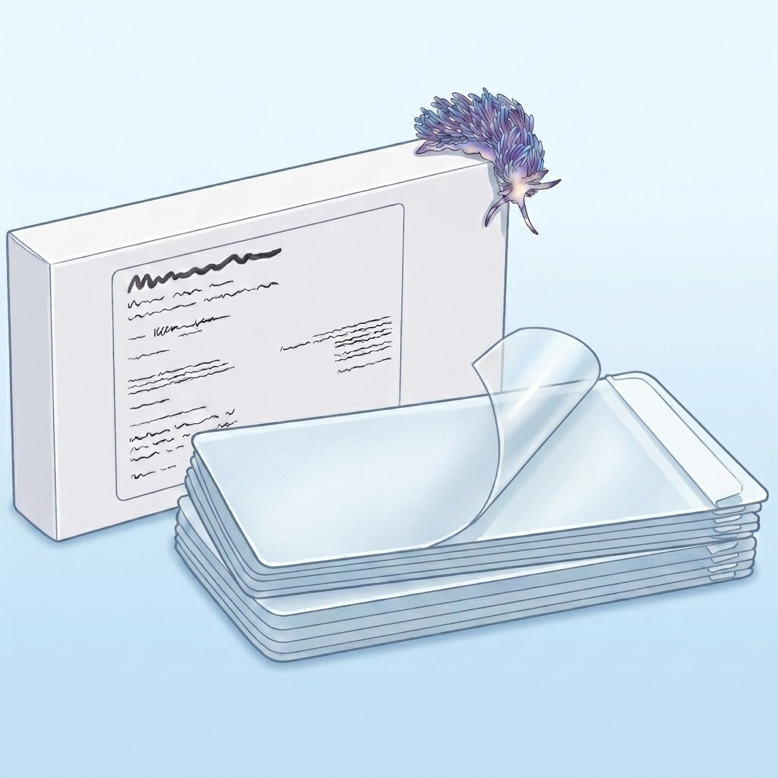 Sealing membranes — clear PCR plate sealing films with box