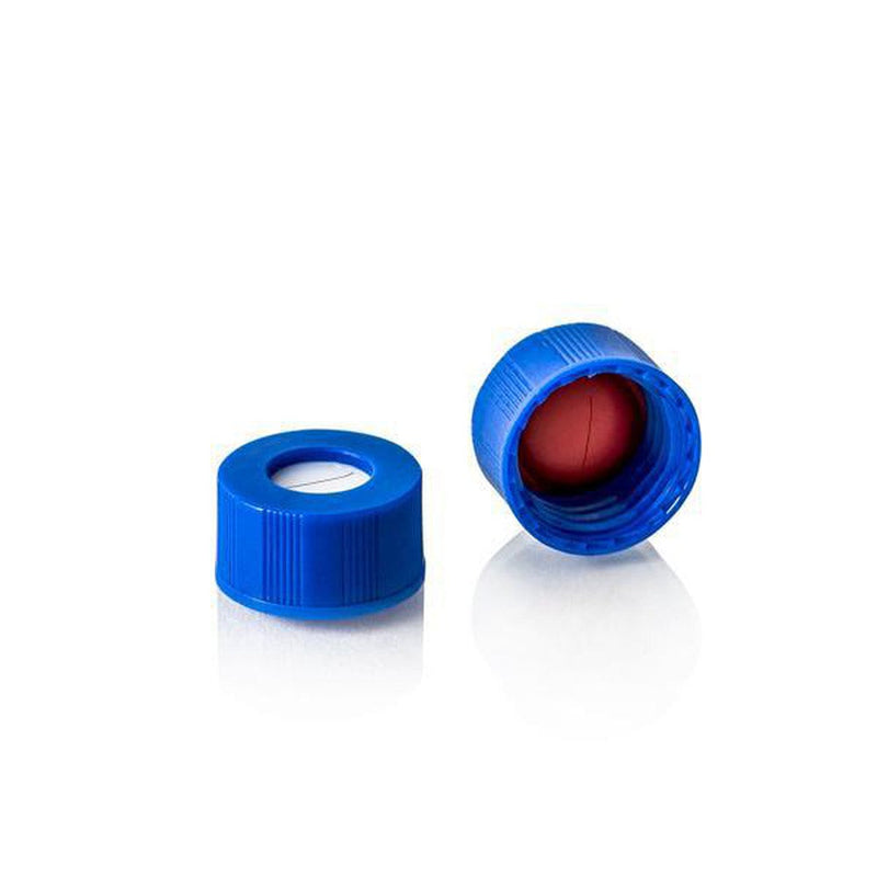 9-425  Pre-Slit Autosampler Caps w/ PTFE/Silicone, 100/unit - Filtrous