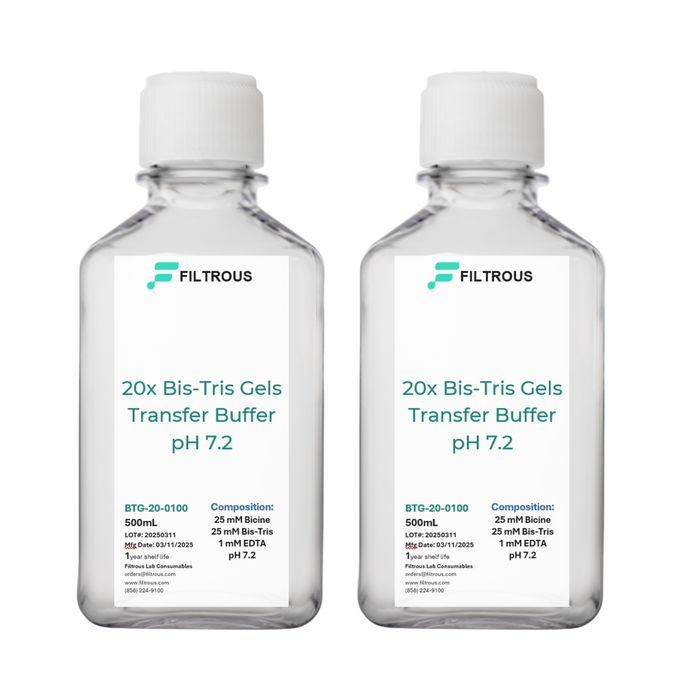 20X Bis-Tris Gel Transfer Buffer, pH 7.2