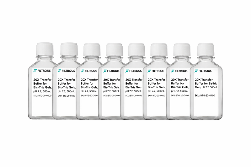 20X Transfer Buffer for Bis-Tris Gels, pH 7.2, 8 X 500mL