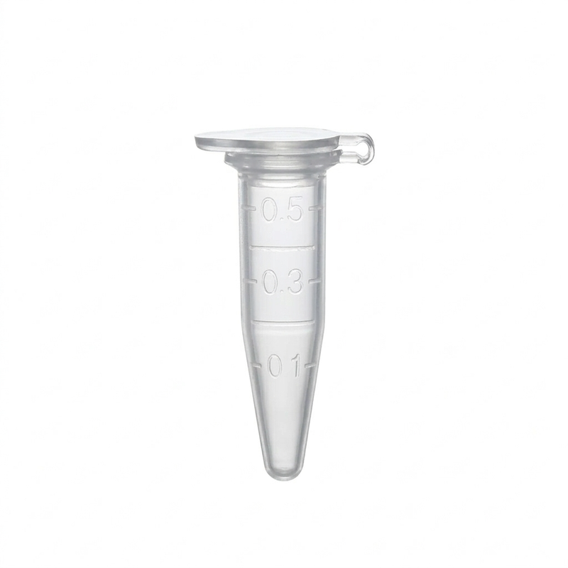 Microcentrifuge Tube, Snap Cap, Sterile, 0.5mL, 500/unit