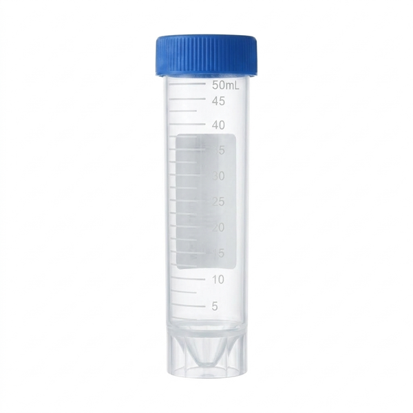 Standing Conical Centrifuge Tube, Screw Cap, Sterile, 50mL, 500/unit