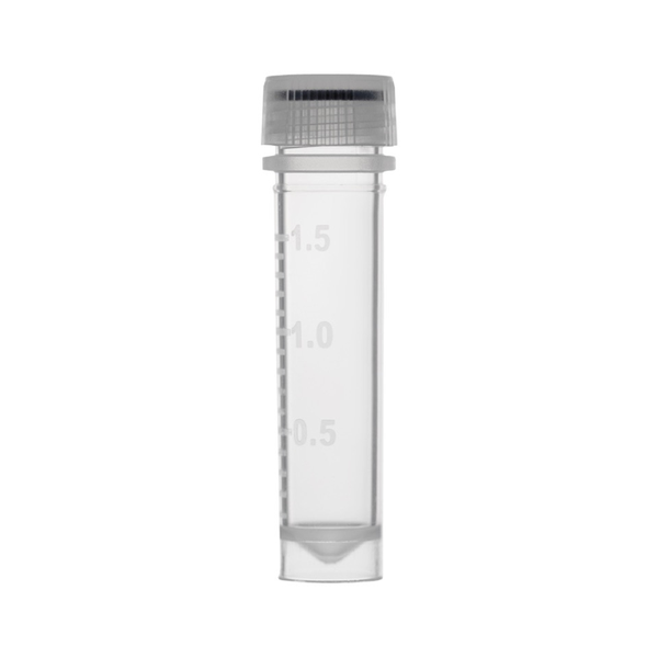 2.0 mL polypropylene standing screw-cap tube, sterile