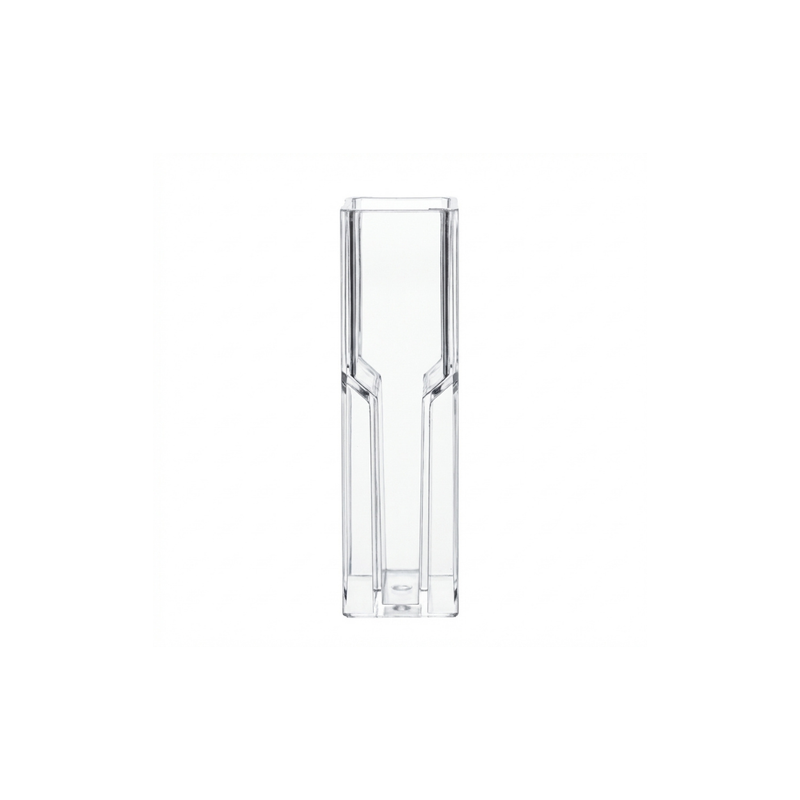 Polystyrene Cuvette, w/ Two Optical Windows, 1.5mL, 100/unit