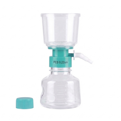 Vacuum Filter Flask, PES, Sterile, 0.22um, 250mL, 12/unit