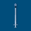 Luer Lock Syringe, Sterile, 1mL, 100/unit
