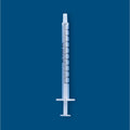Luer Slip Syringe, Rubber-Free, Sterile, 1mL, 100/unit