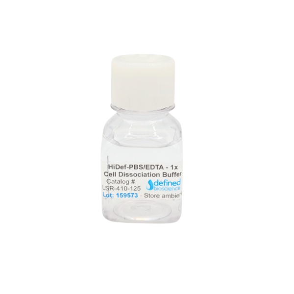 HiDef PBS/EDTA Cell Dissociation Reagent, 125mL, 1/unit