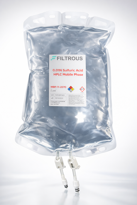 0.01N Sulfuric Acid HPLC Mobile Phase, 7L