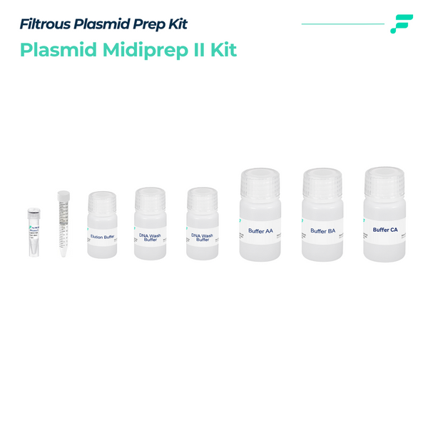 Plasmid Midiprep II Kit, 25 Preps/unit