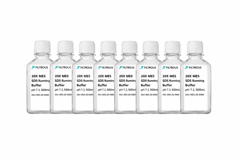 20X MES SDS Running Buffer, pH 7.3, 8 X 500mL