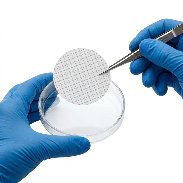 MCE Membrane Filter, 0.45um, Gridded, Sterile, 47mm, 100/unit