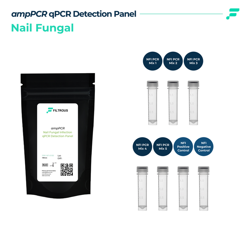 Nail Fungal Infection qPCR Detection Kit, Preplated, 95 Rxn/Kit