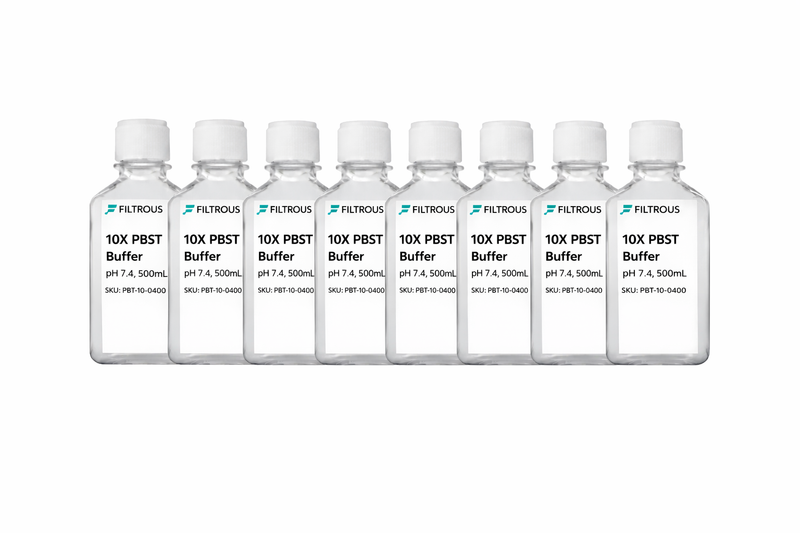 10X PBST Buffer, pH 7.4, 8 X 500mL