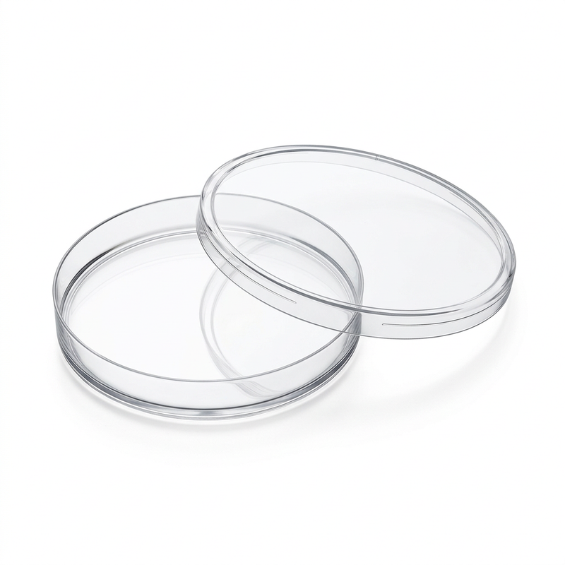 Petri Dish, Vented, w/ Grip Ring, Untreated, Sterile, 60 x 50mm, 600/unit