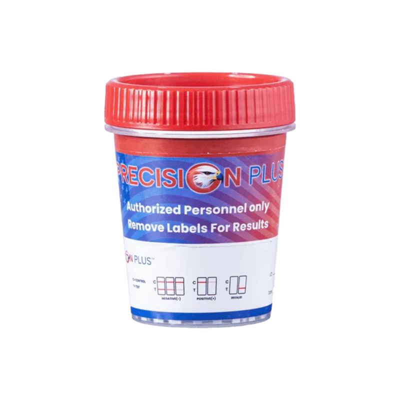 Drug Test Cup, Precision Plus w/ AD, FEN, ETG, 12 Panel, Forensic Use Only, 25/unit