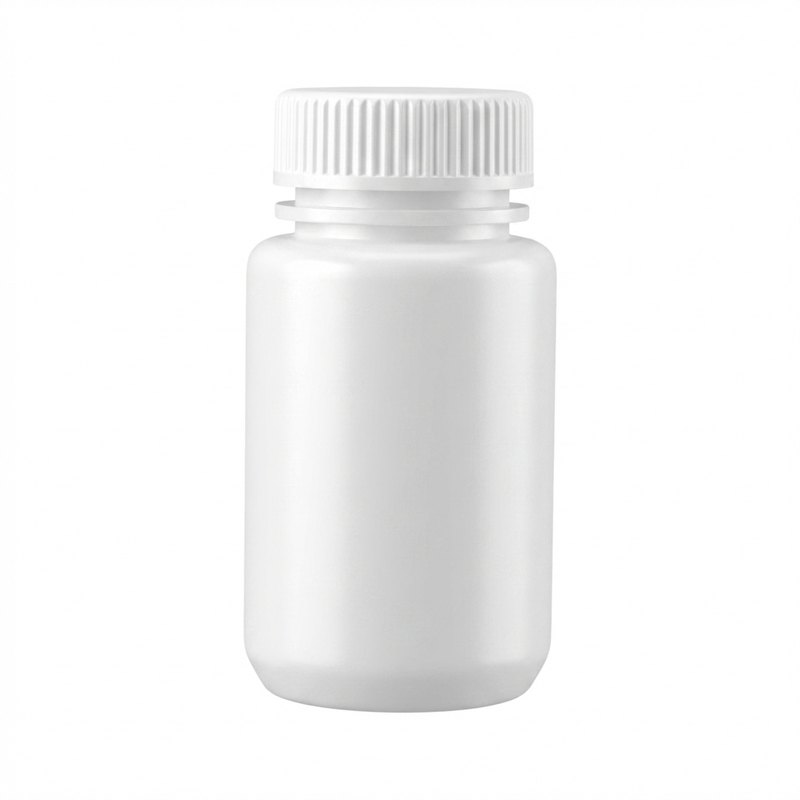Polypropylene Round Screw Top Reagent Bottles, 125mL, 150/unit
