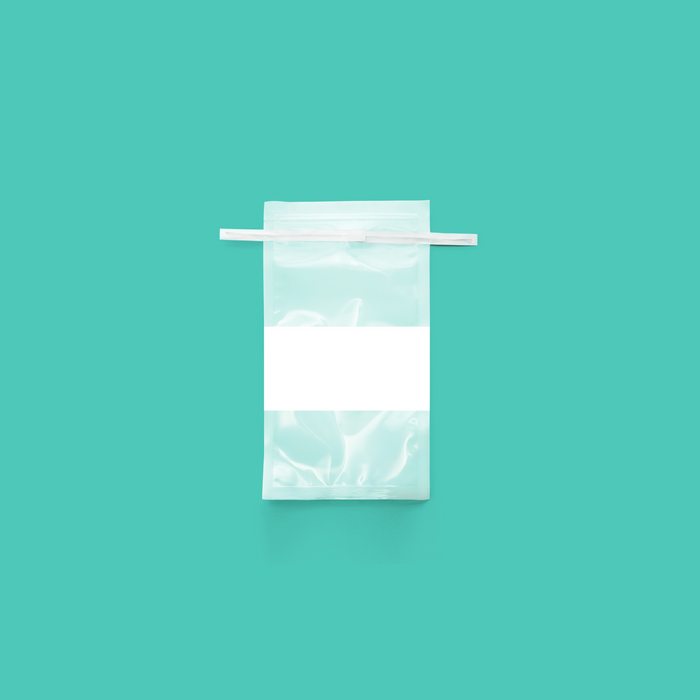 2oz (58mL) Sample Bags w/ Write-on Patch, Sterile, 500/unit