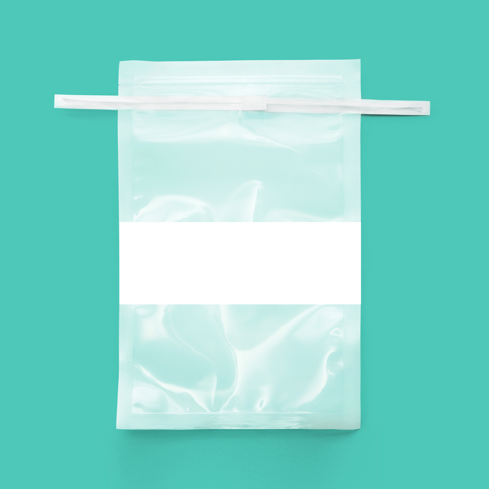 55oz (1065mL) Sample Bags w/ Write-on Patch, Sterile, 250/unit