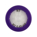 Nylon, Single Layer (RT) Syringe Filter, Non-Sterile, 0.45um, 25mm, 100/unit