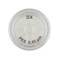 PES, Single Layer (DX) Syringe Filter, Non-Sterile, 0.45um, 13mm, 100/unit