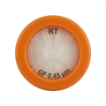 Glass Fiber, Single Layer (RT) Syringe Filter, Non-Sterile, 0.45um, 13mm, 100/unit