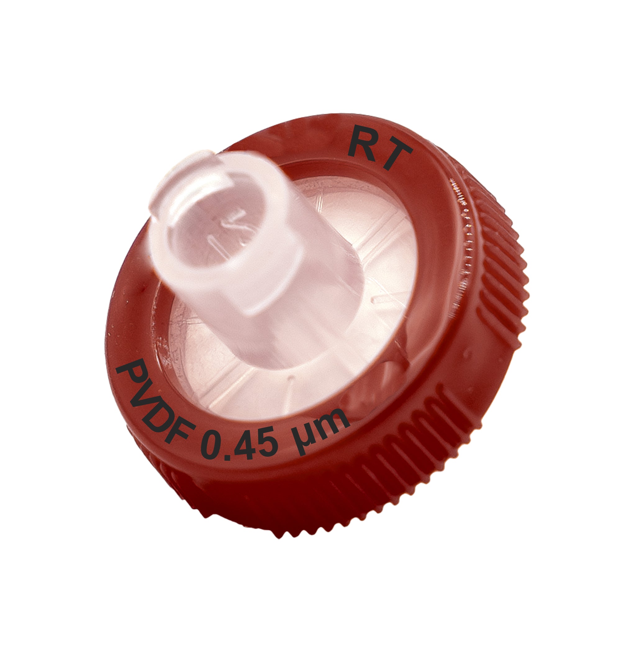 Filtrous PVDF Single Layer Syringe Filter, 0.45µm, 13mm DNase/RNase