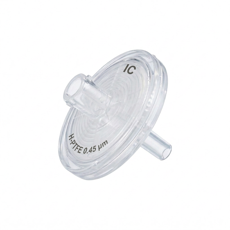 High Purity Ion Chromatography, Single Layer Syringe Filter, Non-Sterile, 0.45um, 25mm, 50/unit